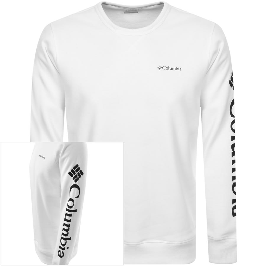 Alternative Image for ProductColumbia Logo Jumper White1